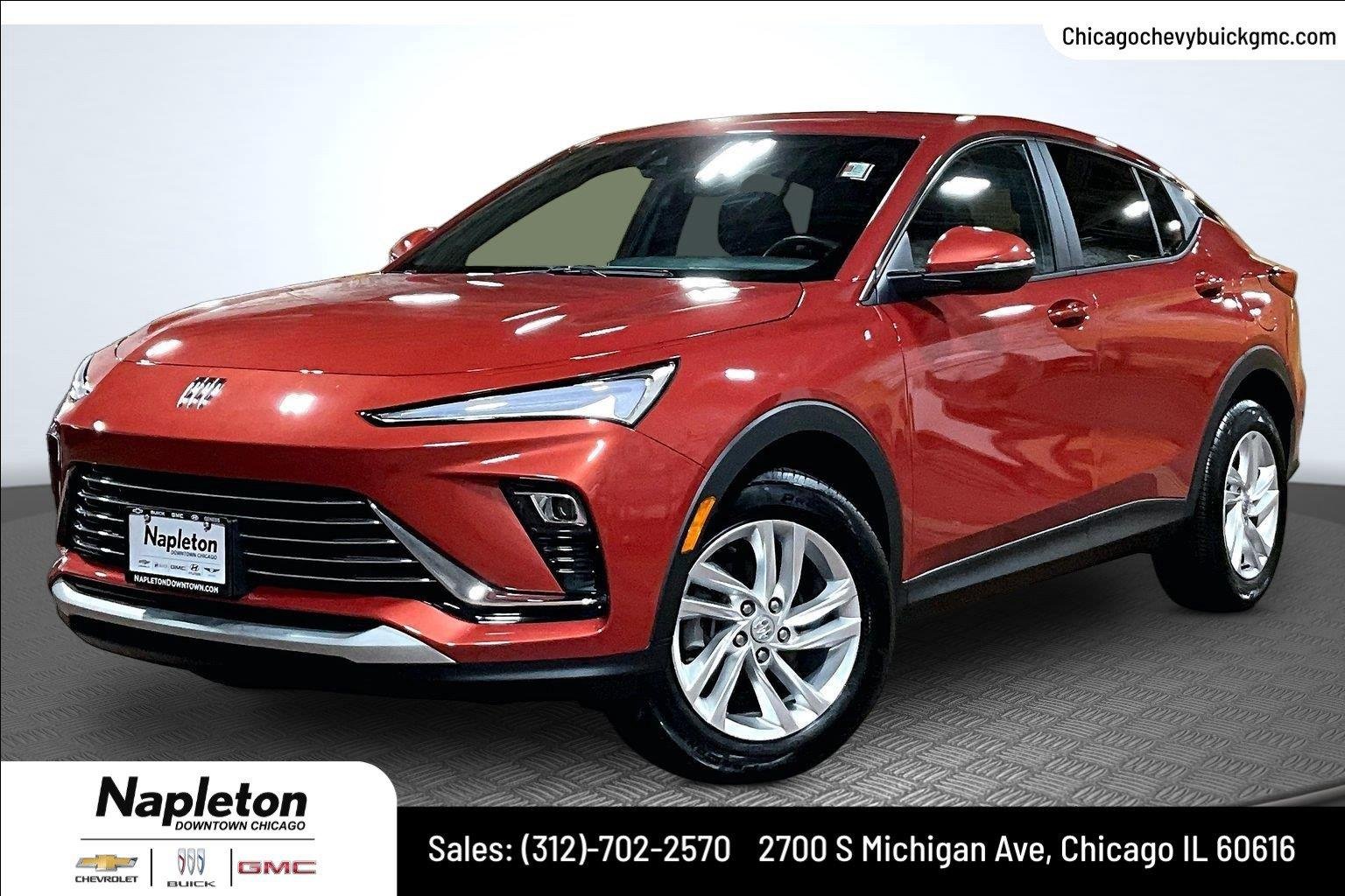 Used 2024 Sunrise Red Metallic Buick Preferred image 1
