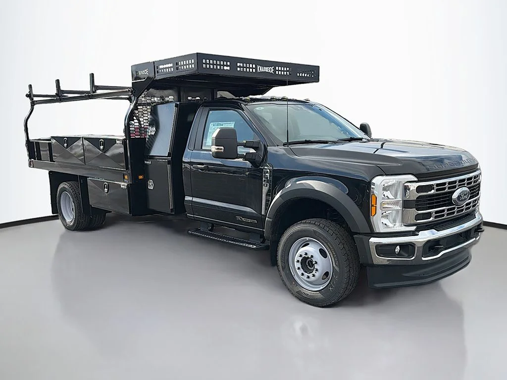 New 2025 Agate Black Metallic Ford F-600® XL image 2