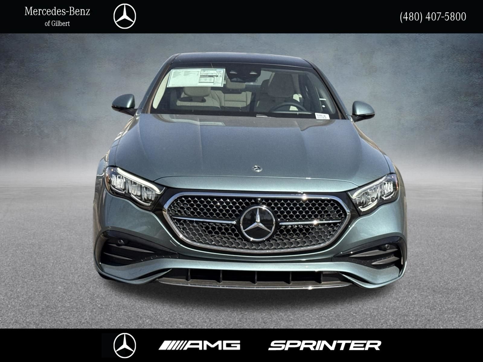 New 2026 Verde Silver Metallic Mercedes-Benz E 350 image 2
