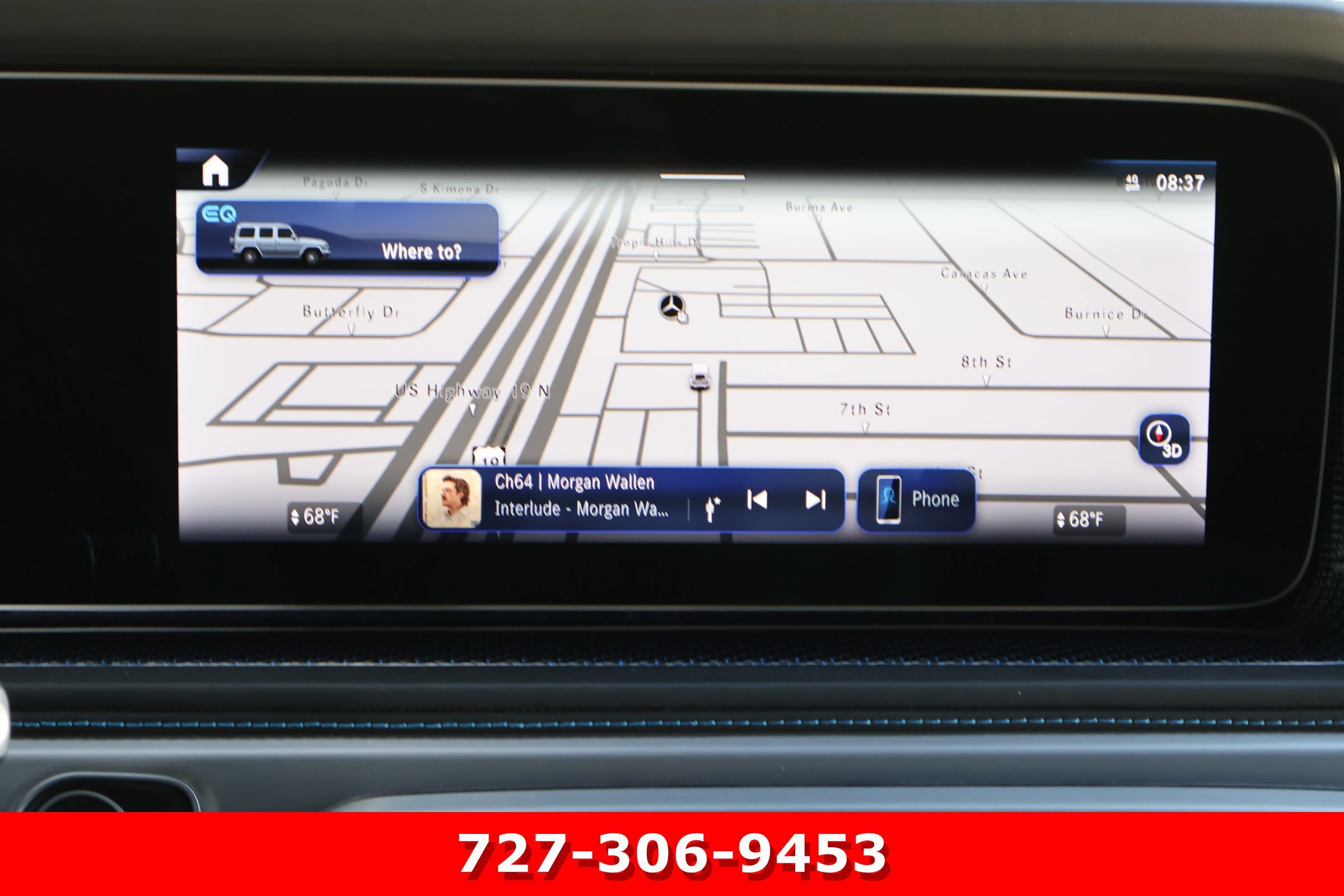 Certified Used 2025 MANUFAKTUR South Sea Blue Magno Mercedes-Benz G 580e image 3