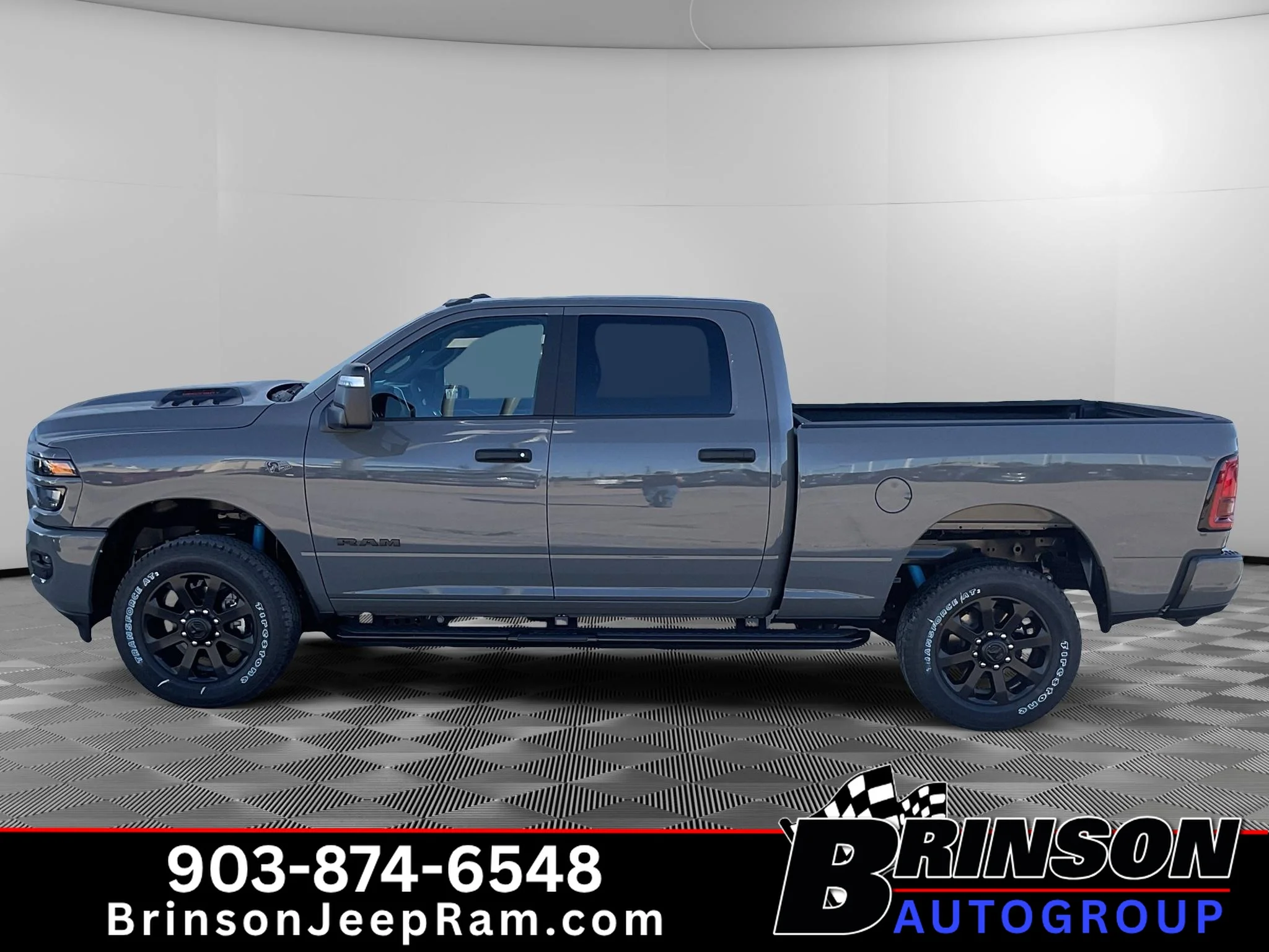 New 2027 Ceramic Gray Clear-Coat Exterior Paint RAM Lone Star image 3