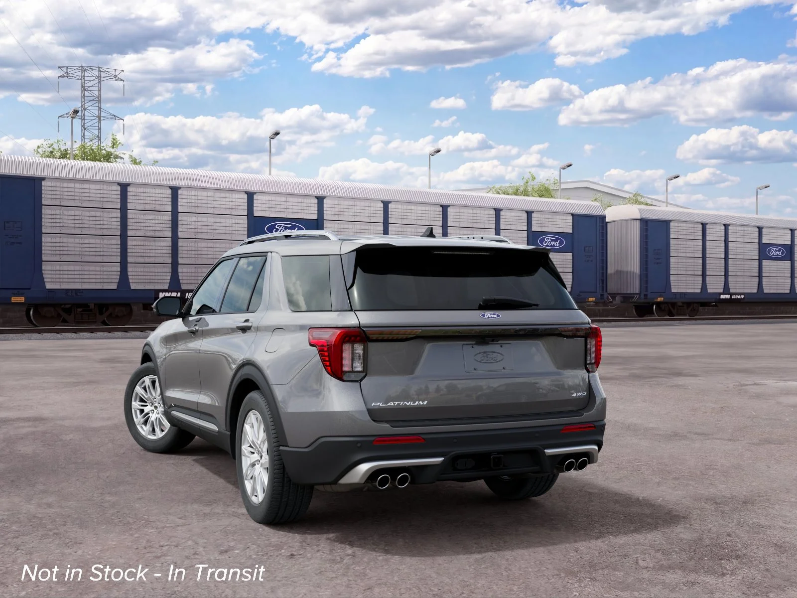 New 2027 Carbonized Gray Metallic Ford Platinum™ image 8