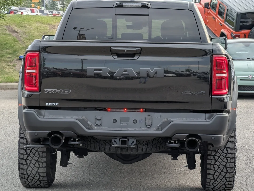 New 2026 Black RAM RHO - - 4x4 - Bilstein Shocks - Panoramic Sunroof - Leather Suede Seats & More! image 7
