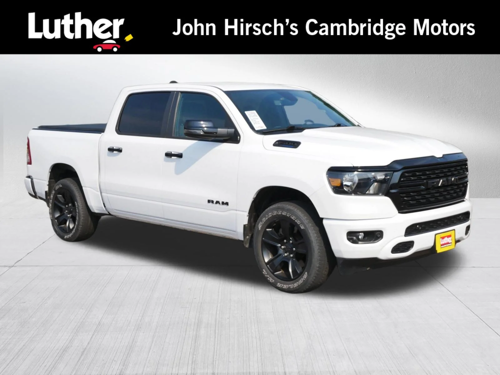 Used 2023 Bright White Clearcoat Ram Big Horn image 1