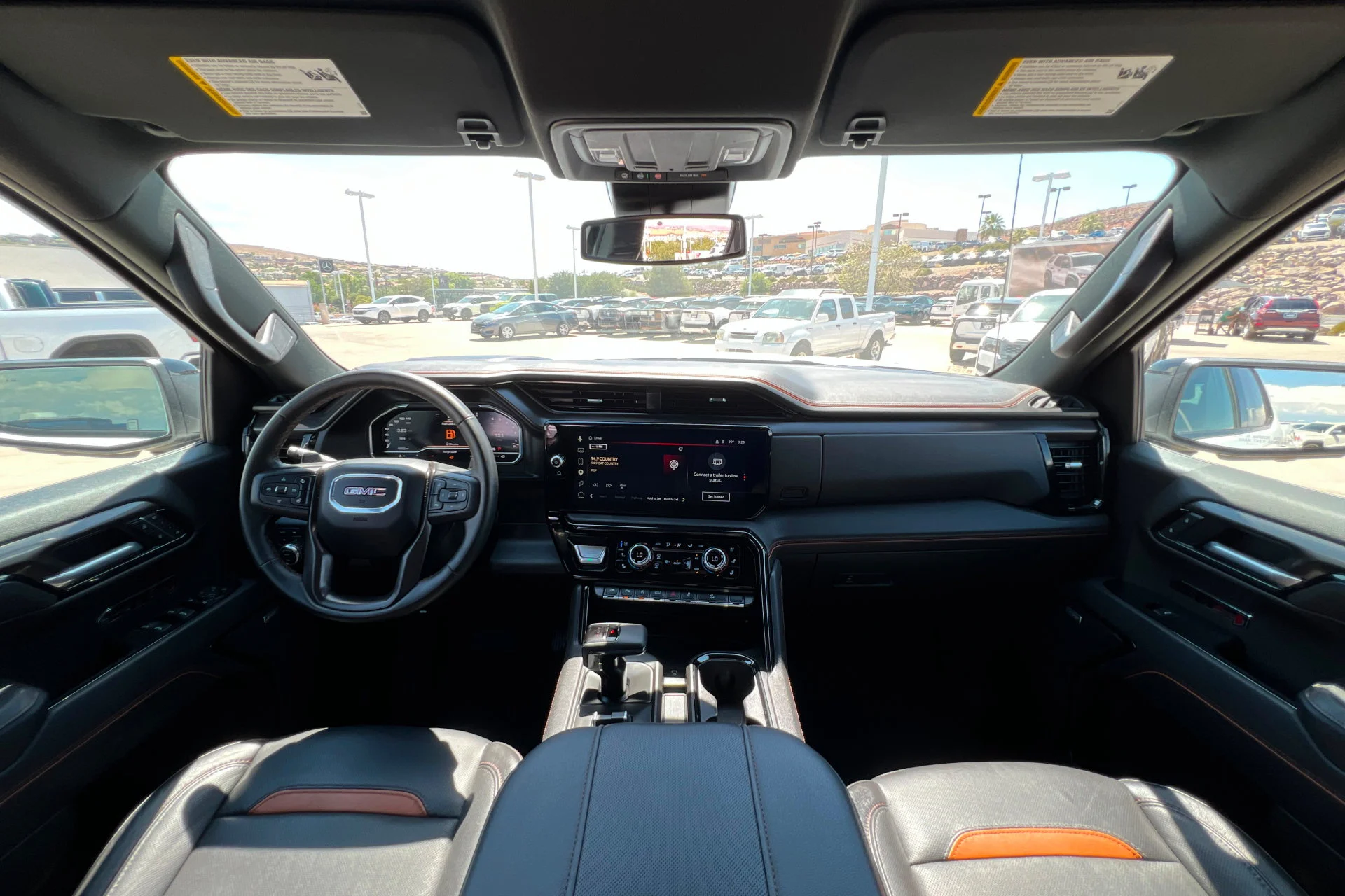 Used 2025 Summit White GMC AT4 image 9