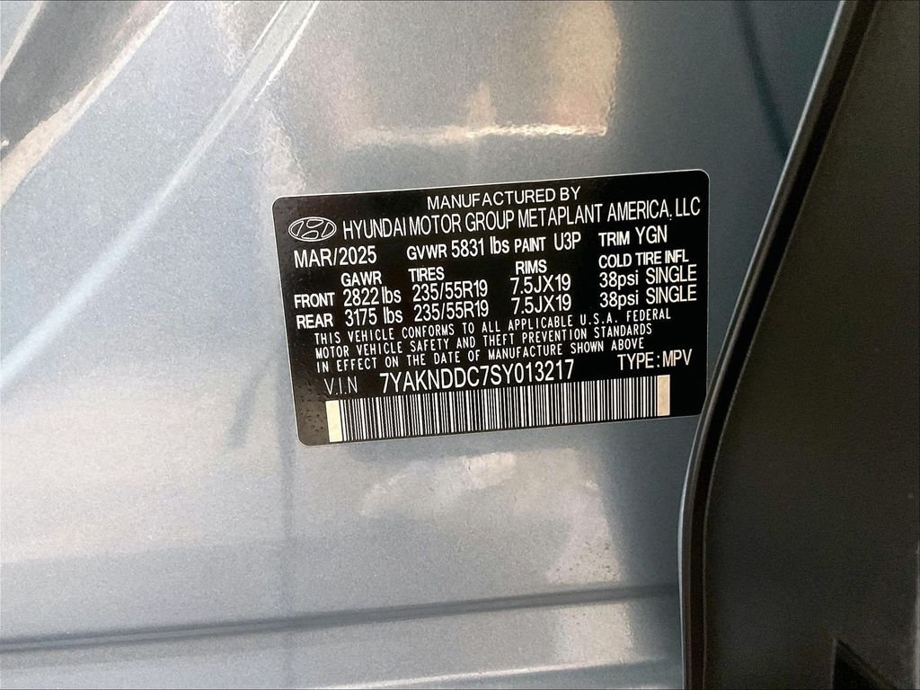 Used 2025 Blue Hyundai SEL image 33
