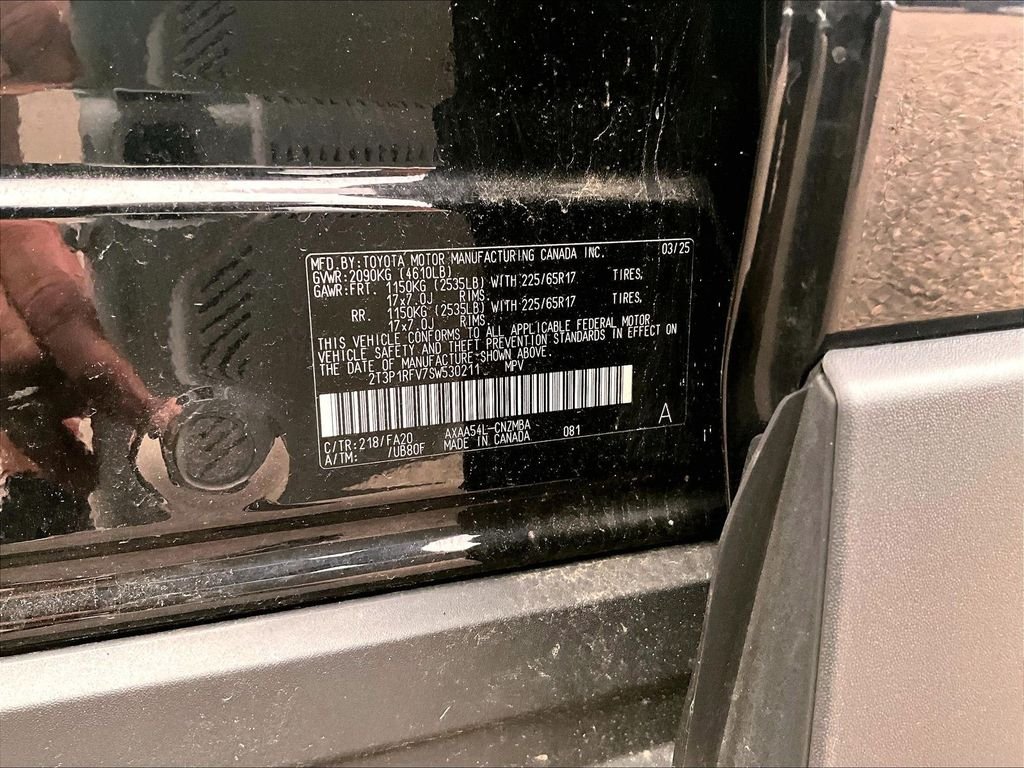 Used 2025 Black Toyota XLE image 9