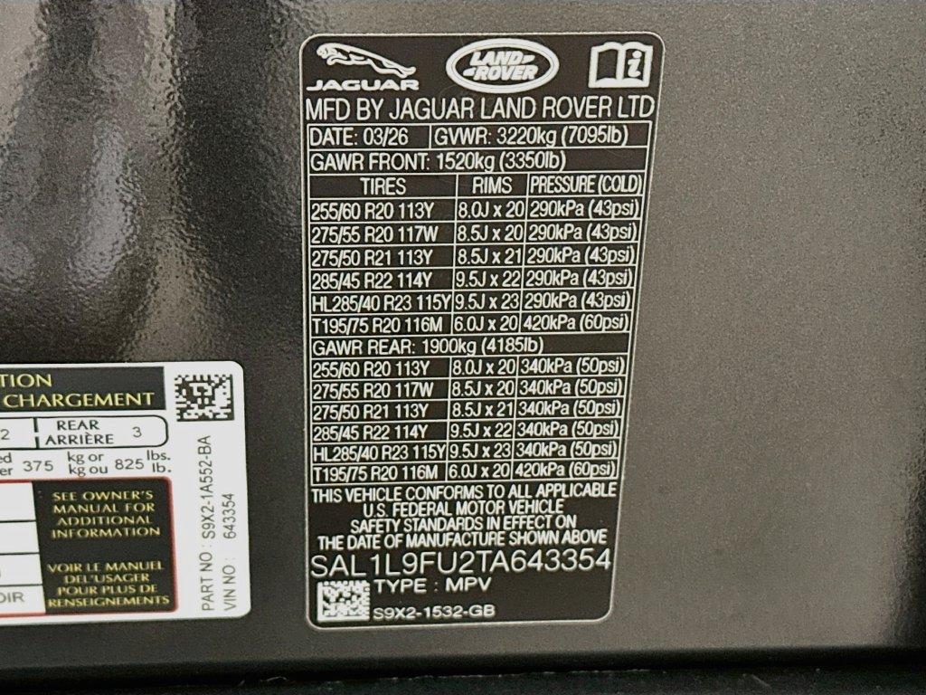 Used 2026 Gray Land Rover Dynamic SE image 35