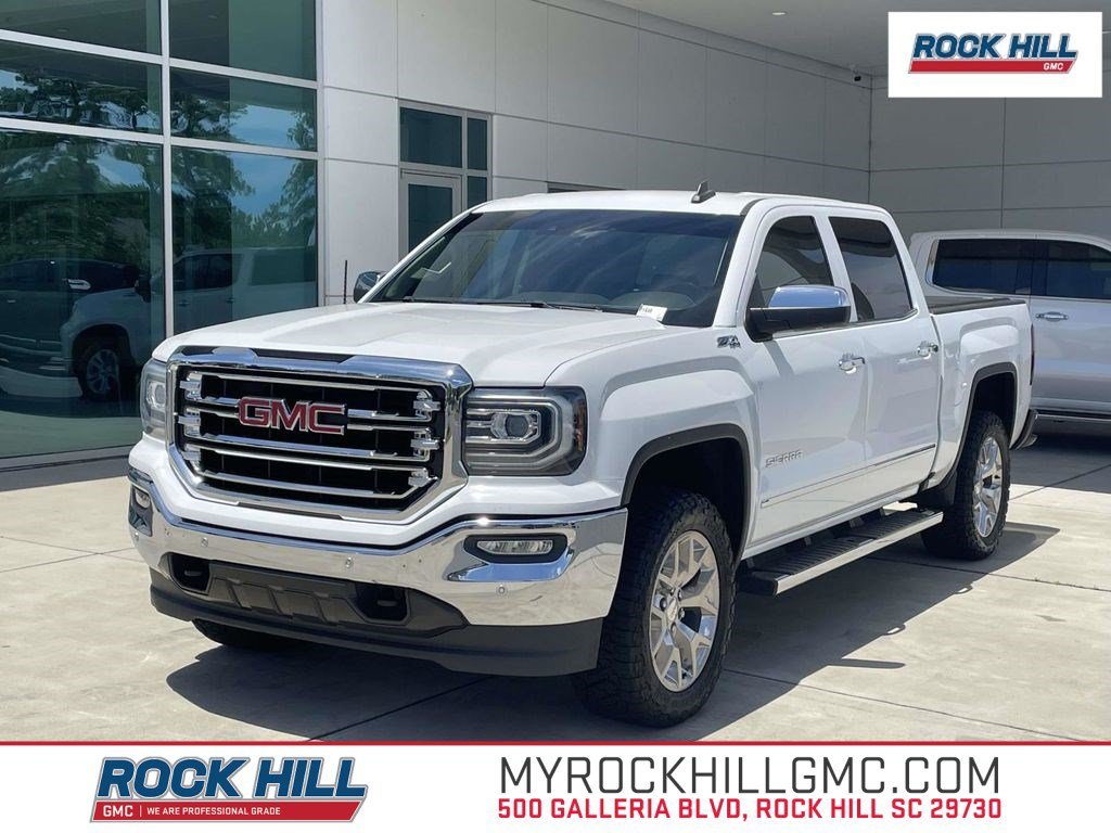 Used 2018 SUMMIT WHITE GMC SLT image 1