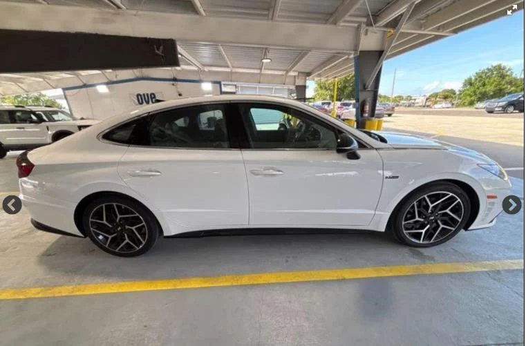 Used 2023 White Hyundai N-Line image 3