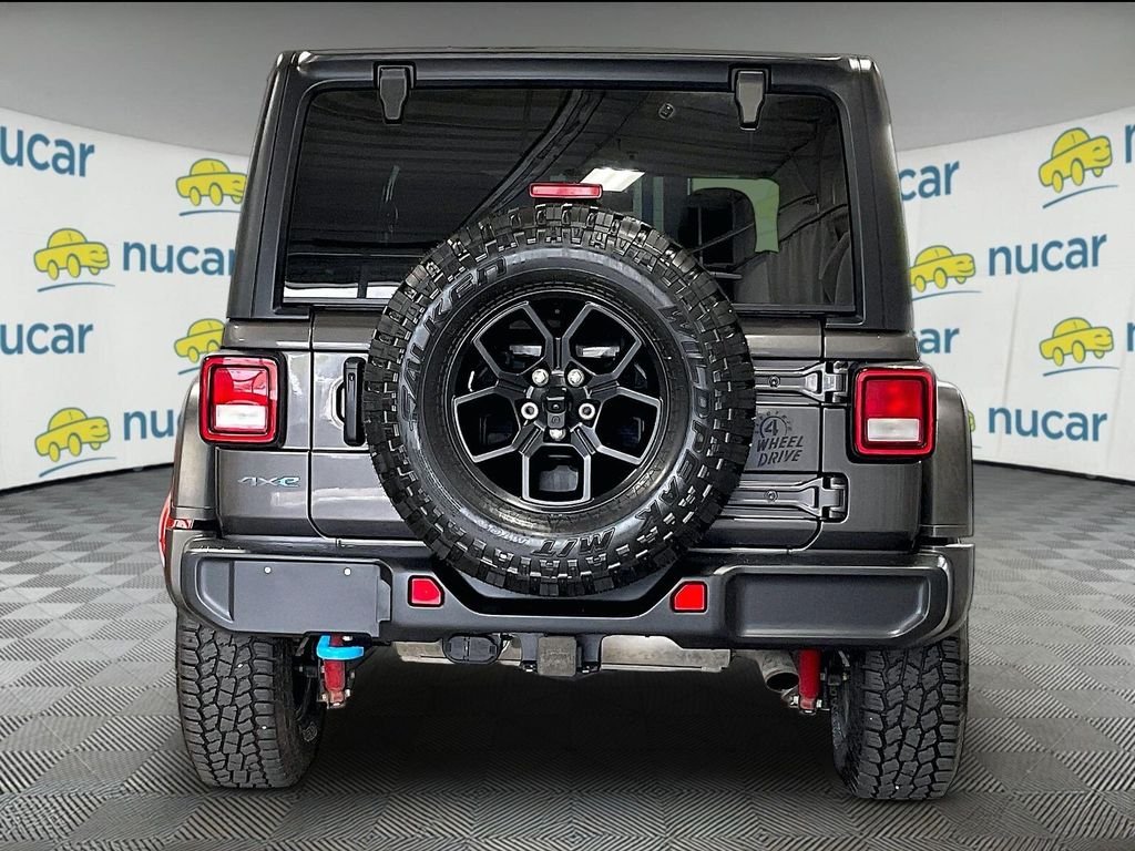 Used 2024 Granite Crystal Metallic Clearcoat Jeep Willys 4xe image 5