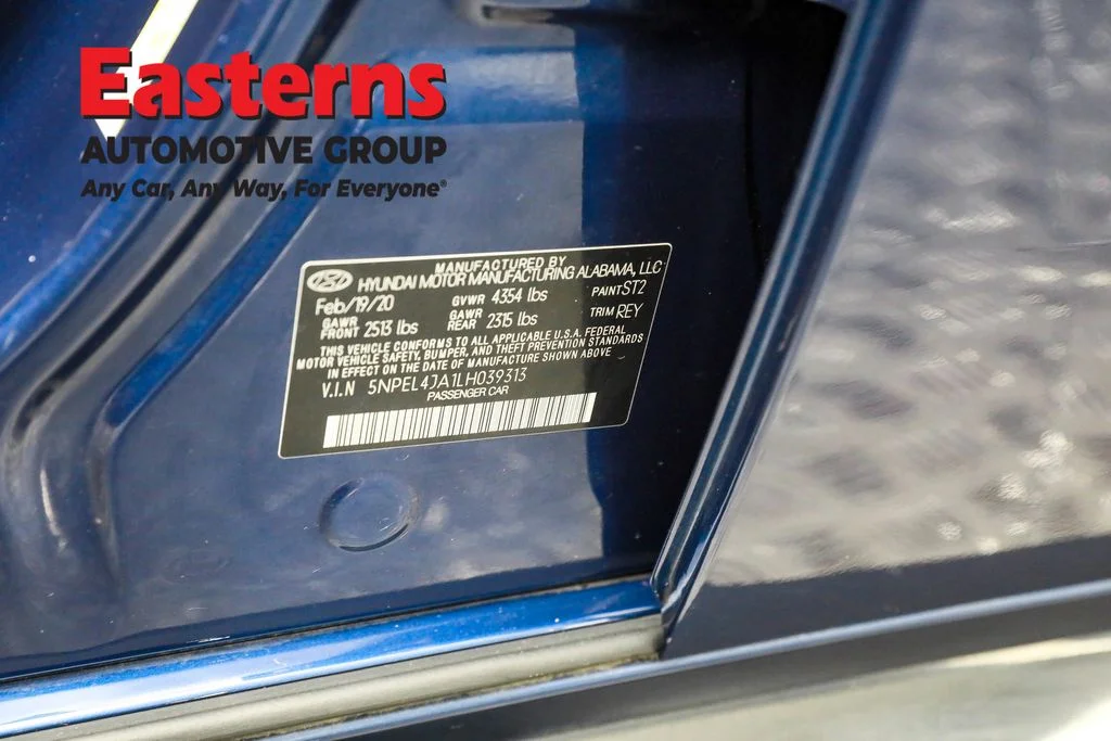 Used 2020 Blue Hyundai SEL image 31
