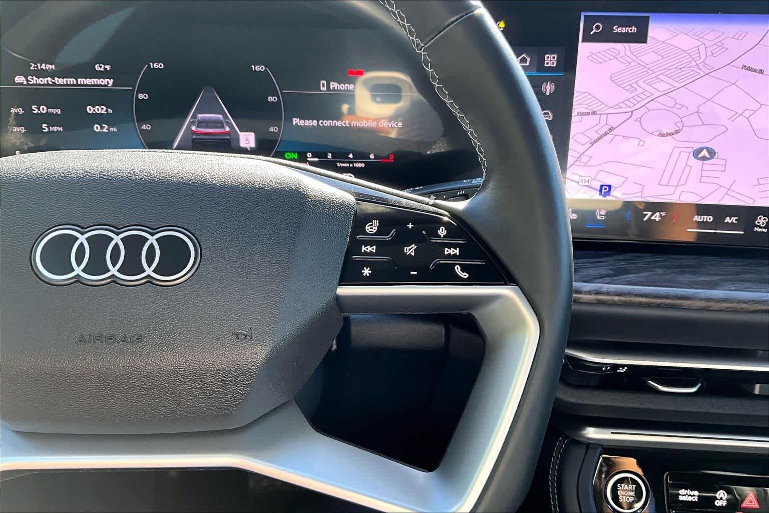 Used 2025 Glacier White Metallic Audi Premium Plus image 25