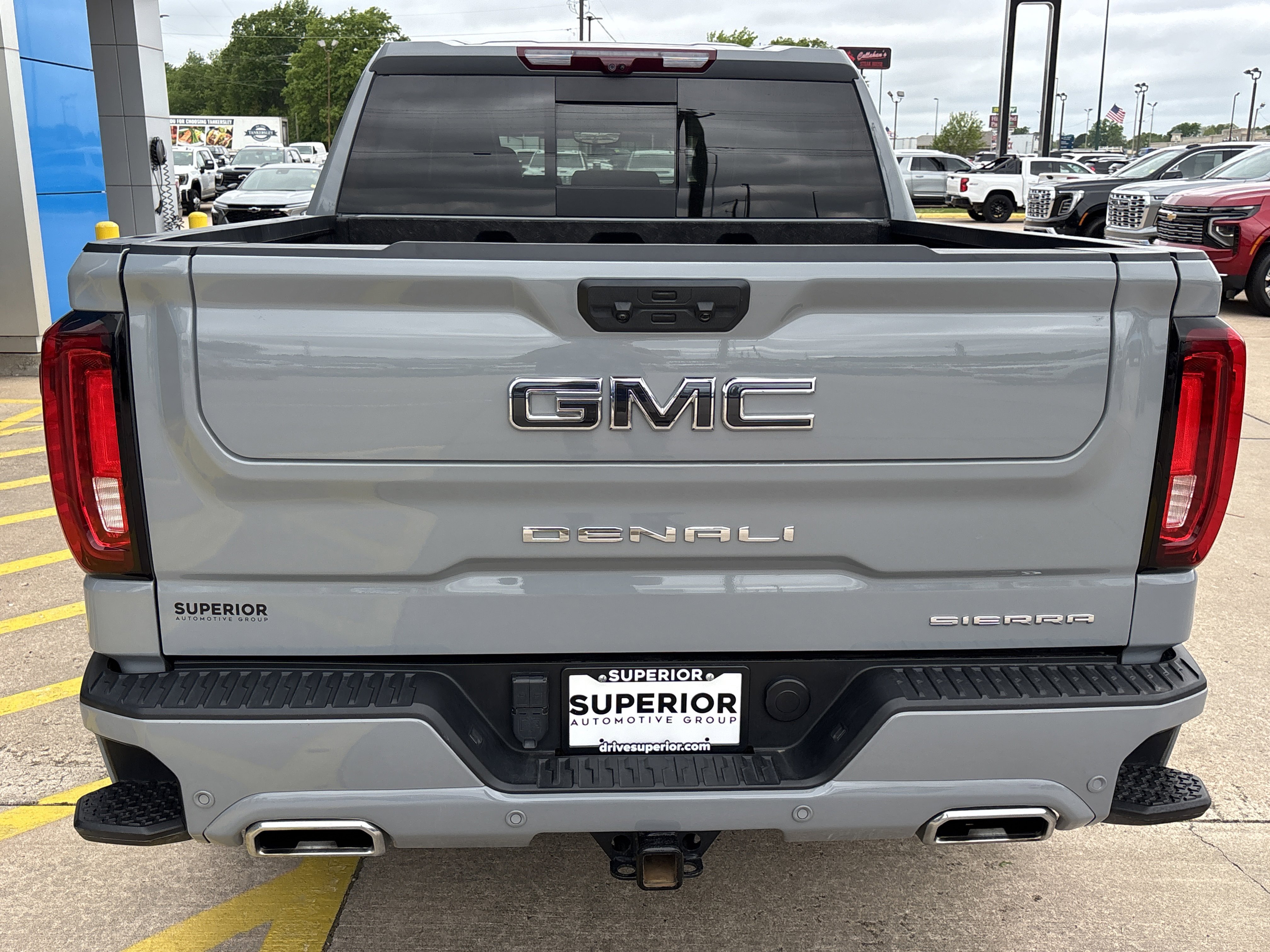 Used 2024 Thunderstorm Gray GMC Denali Ultimate image 4