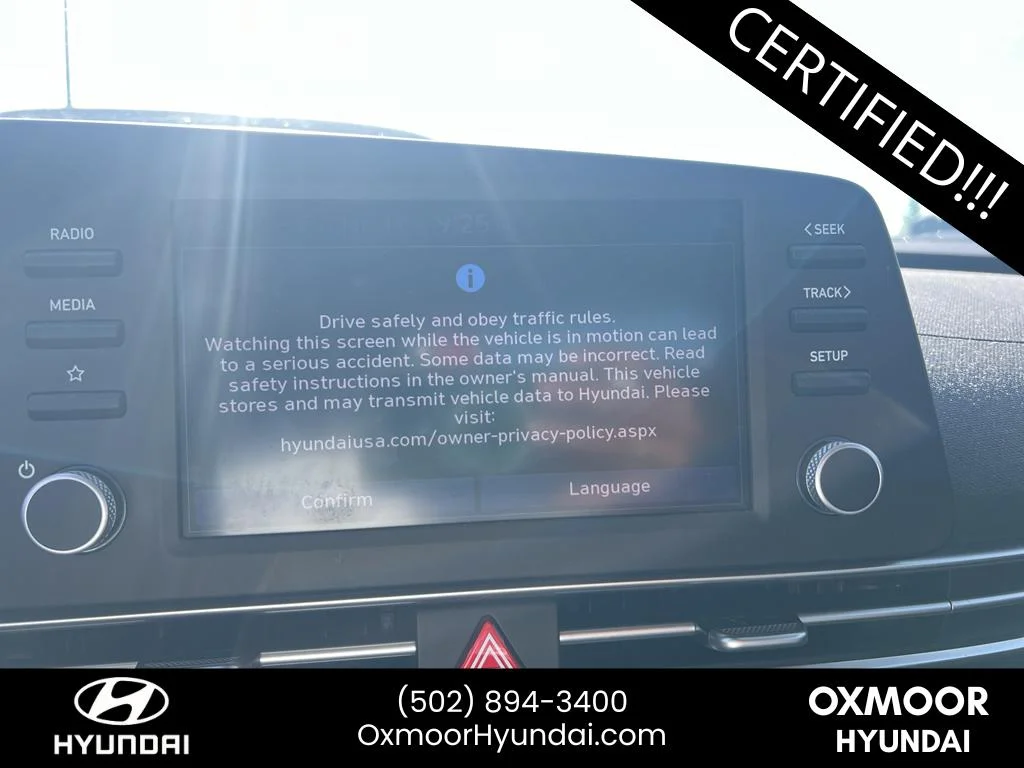 Used 2023 Intense Blue Hyundai SEL image 10