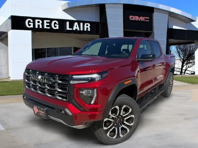 New 2026 Red GMC AT4 image 1
