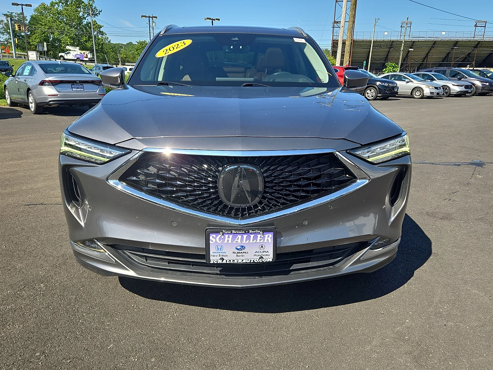 Used 2023 Liquid Carbon Metallic - GR Acura Advance Package image 2