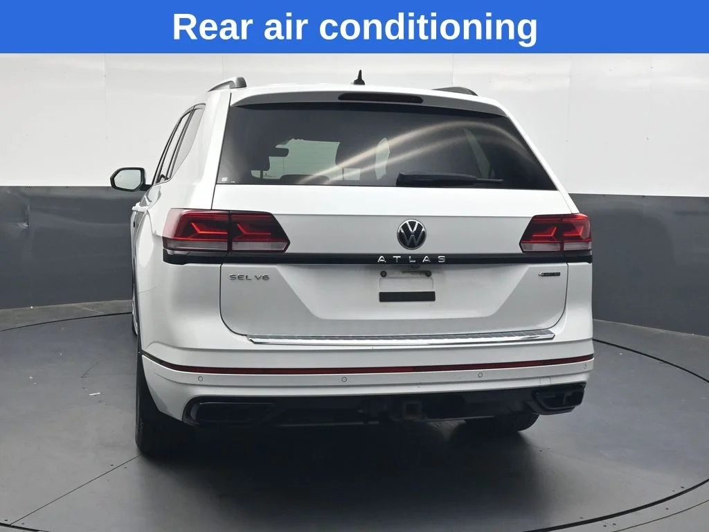 Used 2023 Opal White Volkswagen 3.6L V6 SEL R-Line image 5