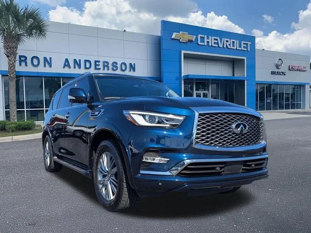 Used 2023 Hermosa Blue INFINITI LUXE image 1