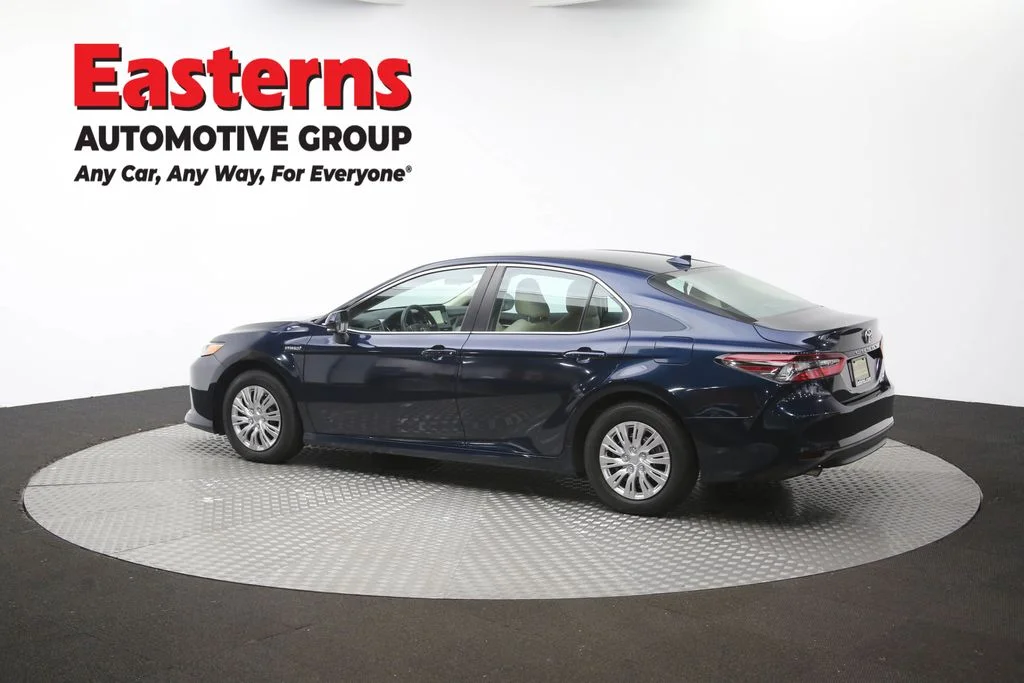Used 2021 Blue Toyota LE image 61