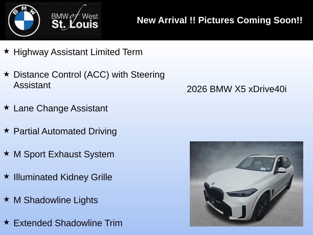 Used 2026 White BMW xDrive40i image 12