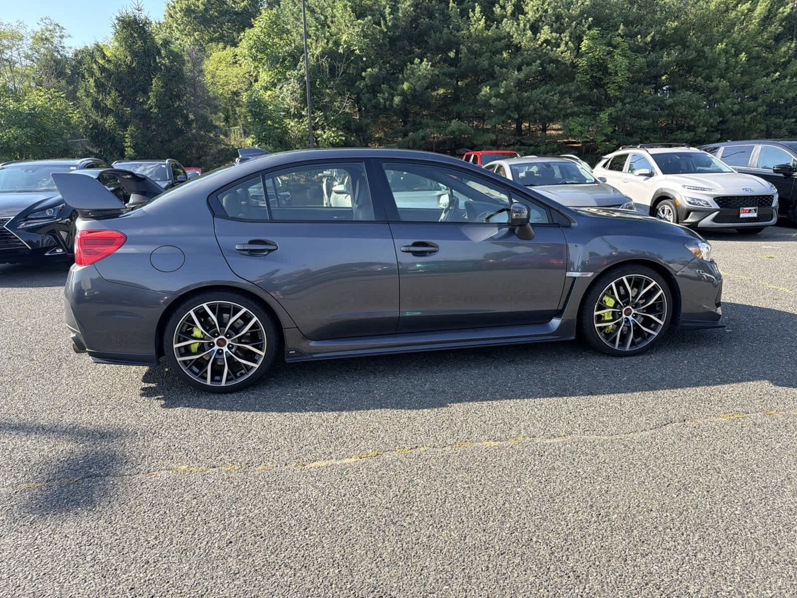 Used 2020 Magnetite Gray Metallic Subaru STI image 6