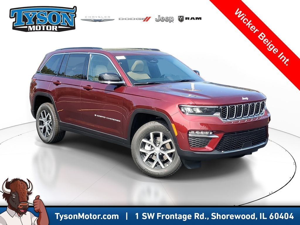 New 2025 Velvet Red Pearl-Coat Exterior Paint Jeep Limited image 1