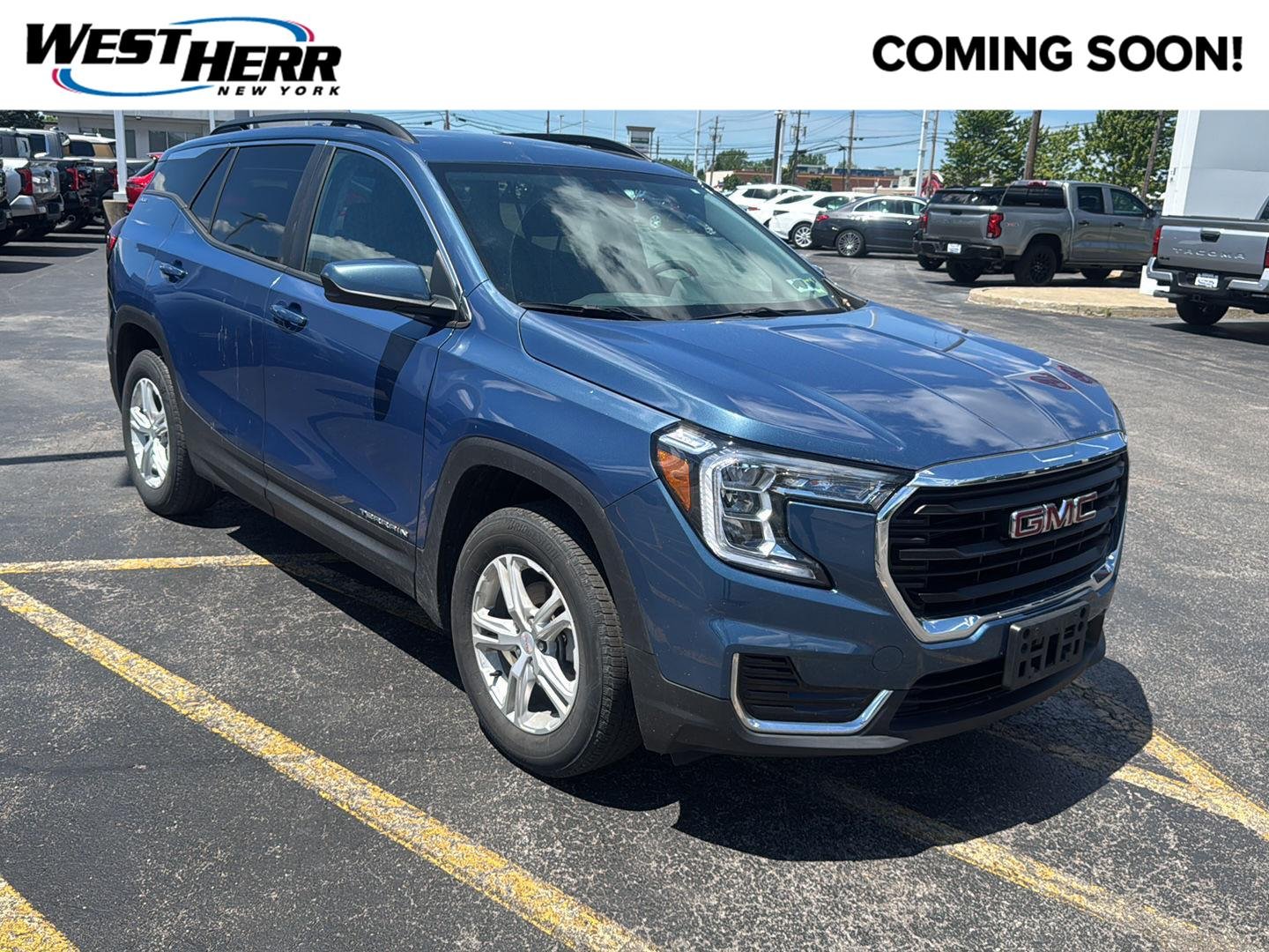 Used 2024 Downpour Metallic GMC SLE image 1