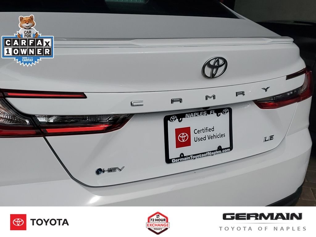 Certified Used 2025 White Toyota LE image 17