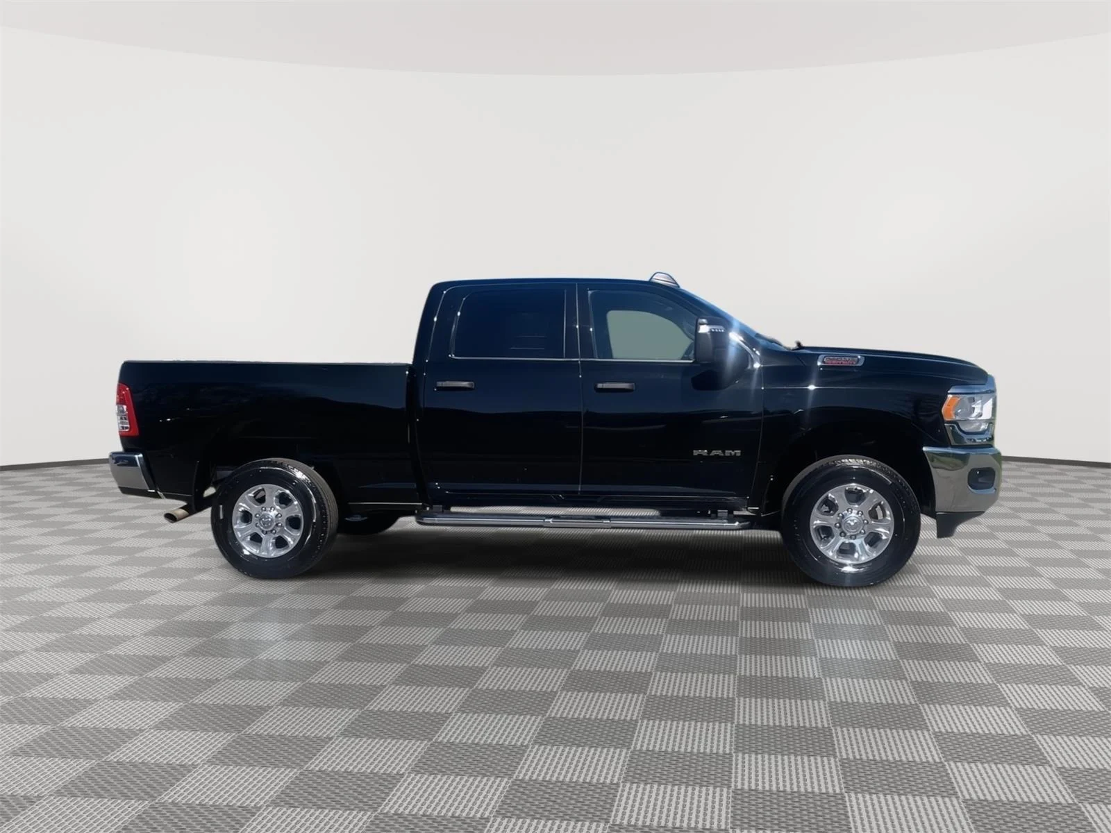 Used 2024 Diamond Black Crystal Pearlcoat Ram Big Horn image 6