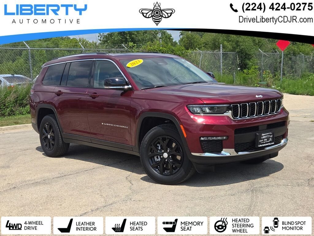 Used 2023 Red Jeep Limited image 1
