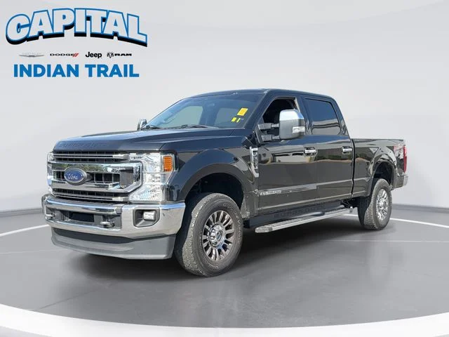 Used 2021 Black Ford XLT image 1
