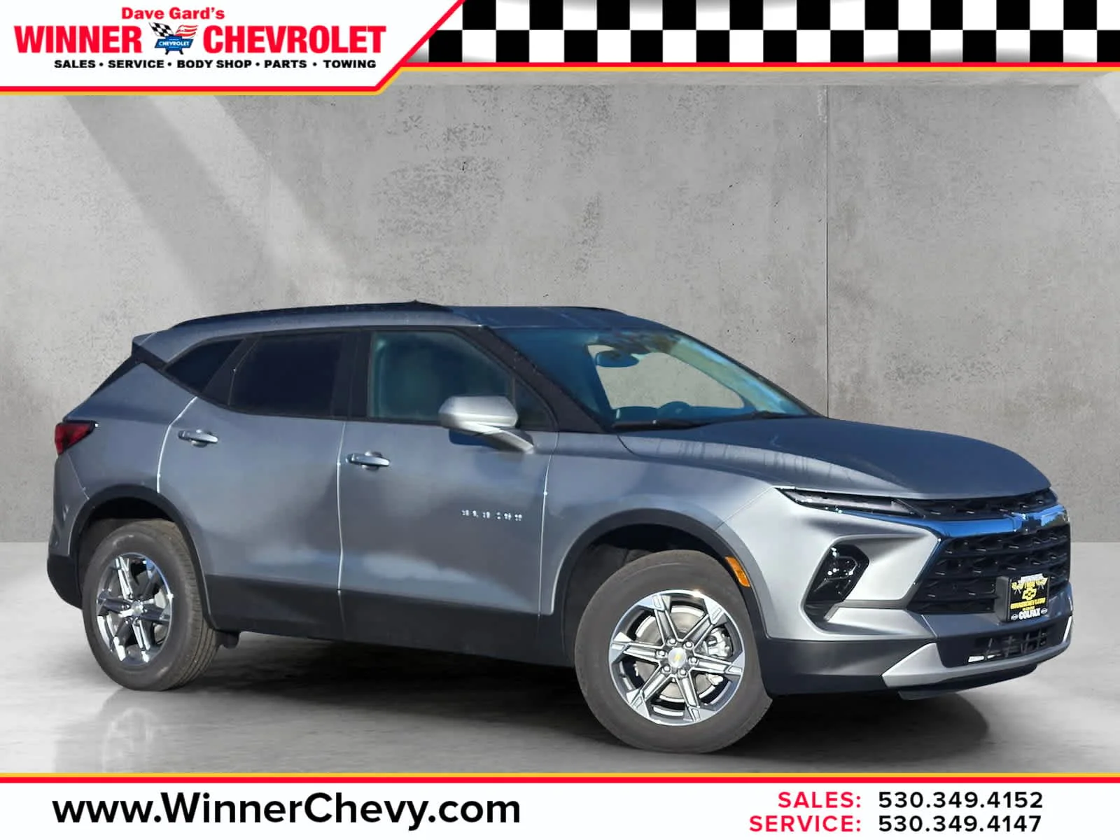 New 2026 Sterling Gray Metallic Chevrolet 2LT image 1