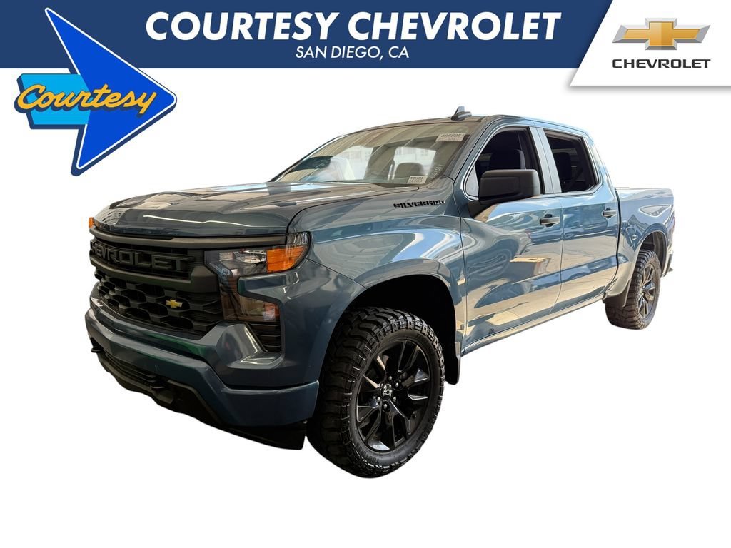 Used 2024 Lakeshore Blue Metallic Chevrolet Custom image 1
