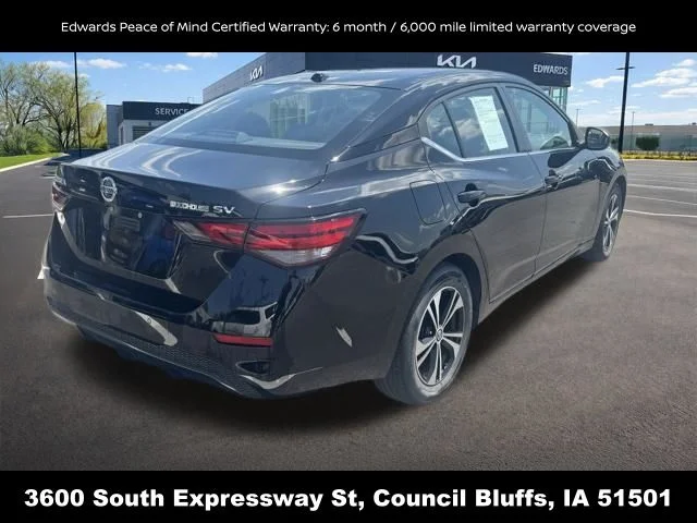 Certified Used 2022 Black Nissan SV image 3