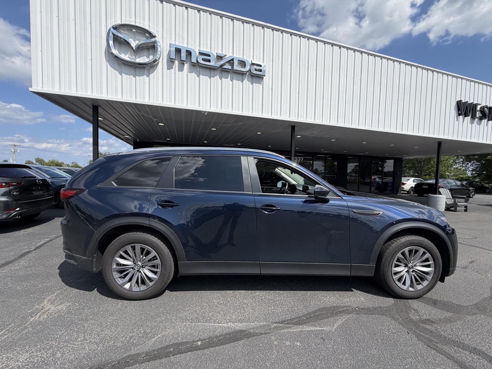 Certified Used 2024 Deep Crystal Blue Mica Mazda 3.3 Turbo Select image 9