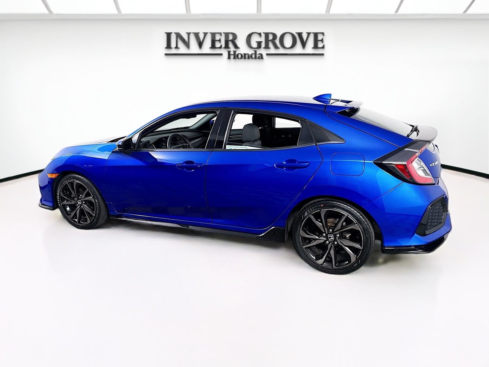 Used 2017 Aegean Blue Metallic Honda Sport image 7