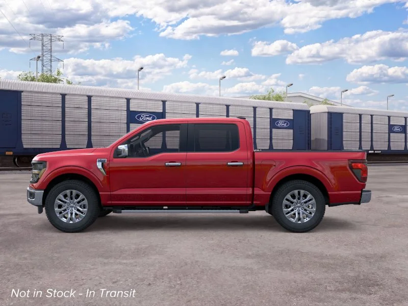 New 2026 Ruby Red Metallic Tinted Clearcoat Ford XLT image 3