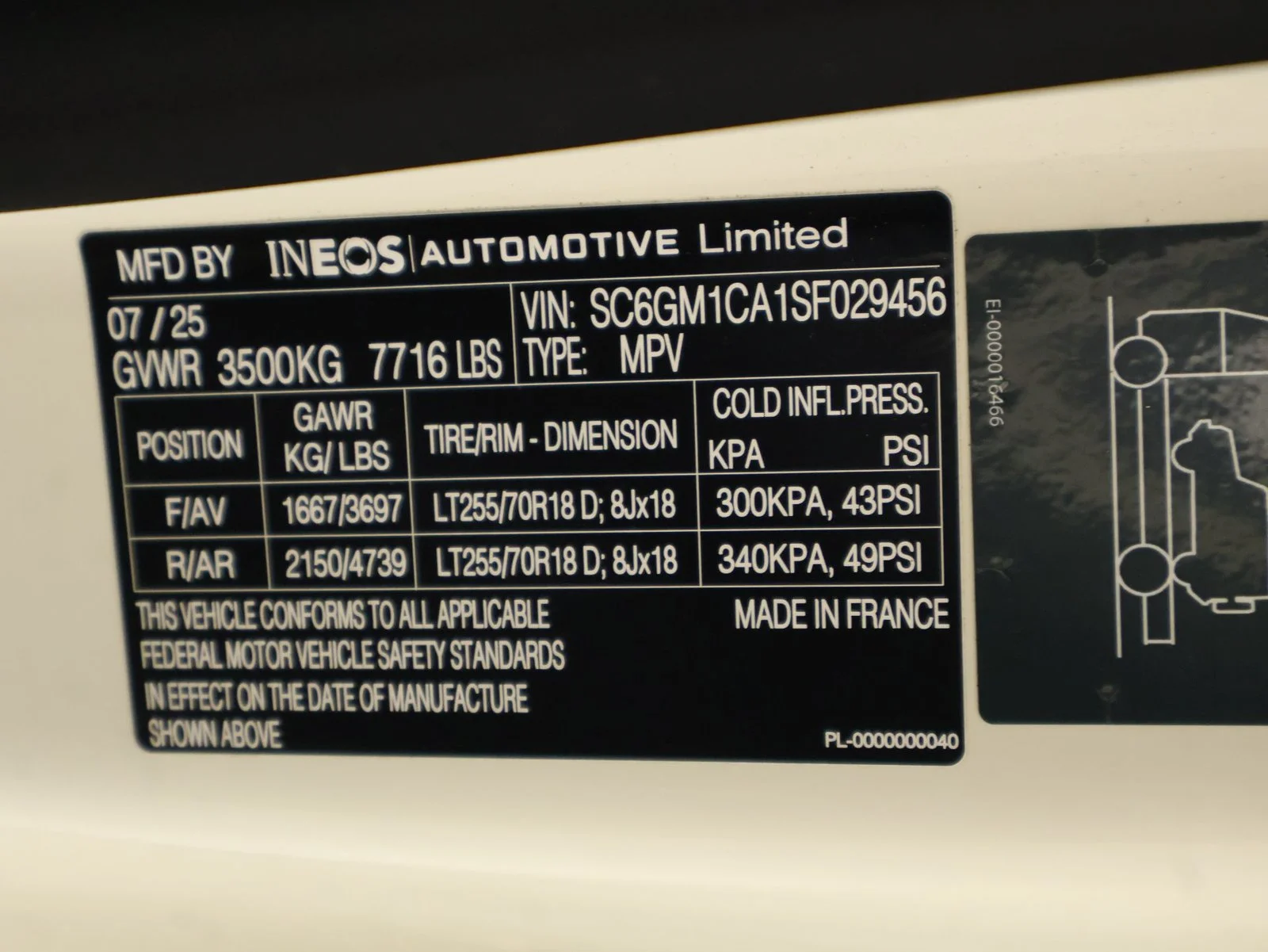 Certified Used 2025 Scottish White INEOS Fieldmaster Edition image 17