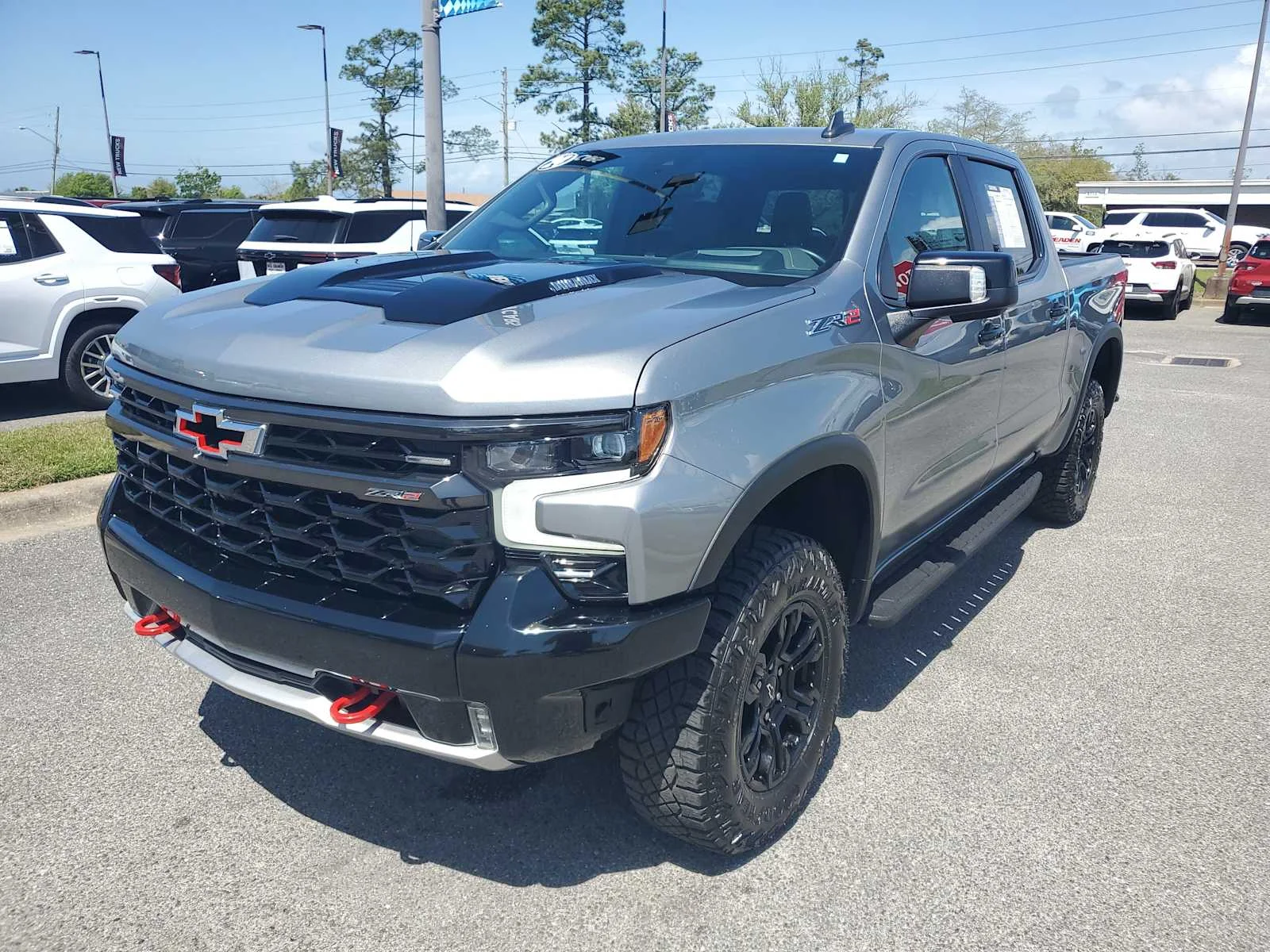 Used 2024 Sterling Gray Metallic Chevrolet ZR2 image 1