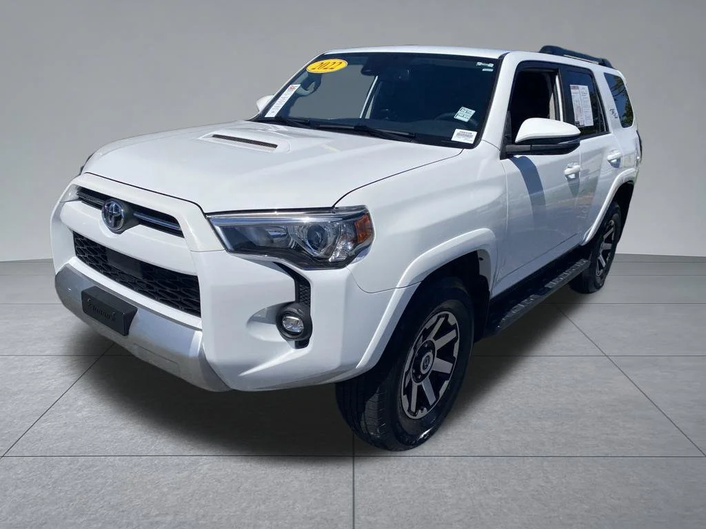 Used 2022 White Toyota TRD Off-Road Premium image 2