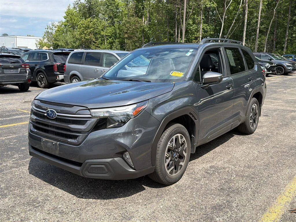 Used 2025 Magnetite Gray Metallic Subaru Premium image 12