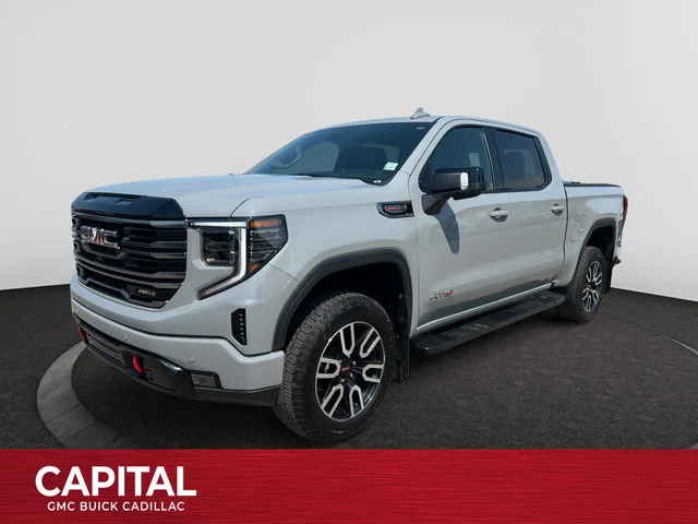 2025 GMC Sierra 1500 AT4 Crew Cab 6.2L Leather Sunroof Navigation 4x4