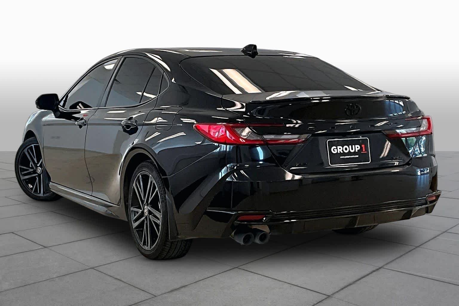 Used 2025 Midnight Black Metallic Toyota XSE image 11