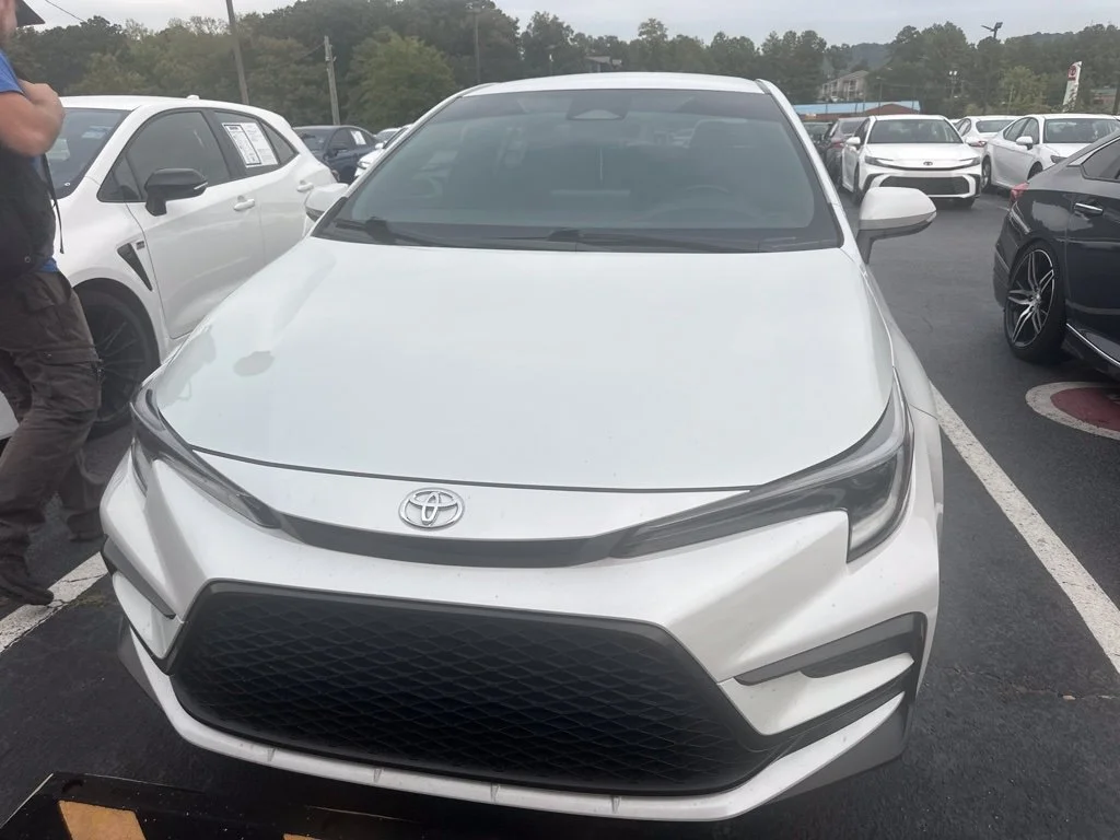 Used 2024 Beige Toyota SE image 2