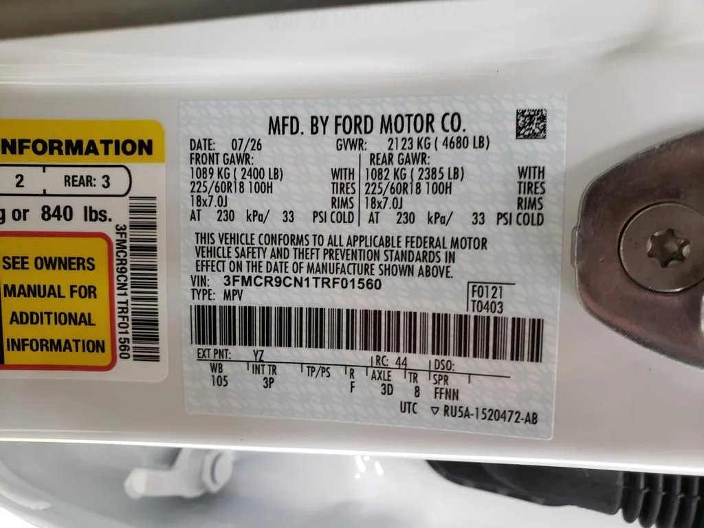 New 2026 Oxford White Ford Outer Banks® image 27