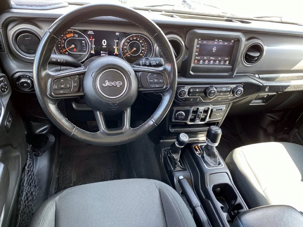 Used 2022 Black Clearcoat Jeep Unlimited Willys image 11
