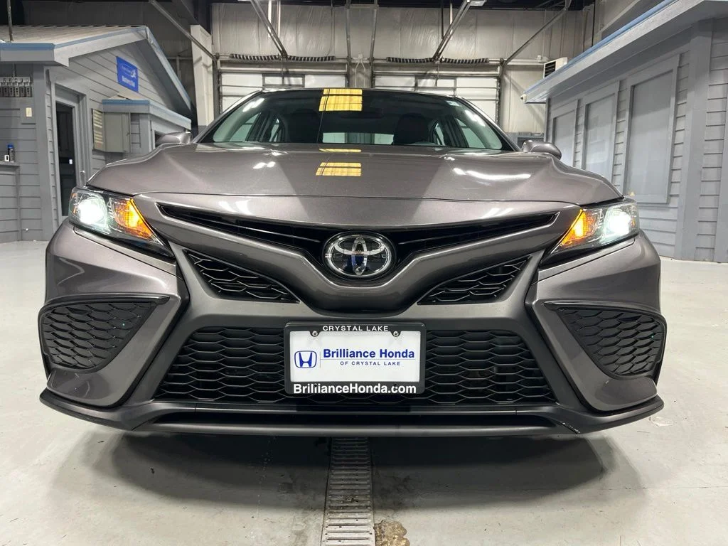 Used 2021 Predawn Gray Mica Toyota SE image 2