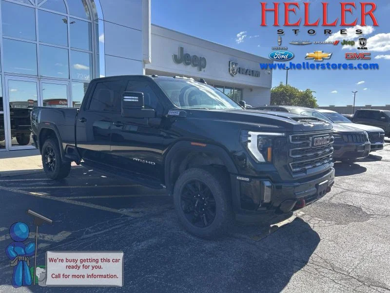 Used 2024 Onyx Black GMC AT4 image 1