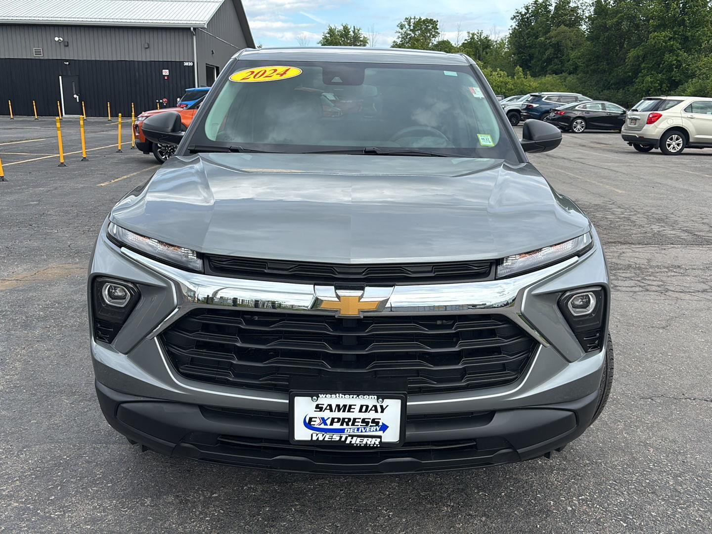 Used 2024 Sterling Gray Metallic Chevrolet LS image 2
